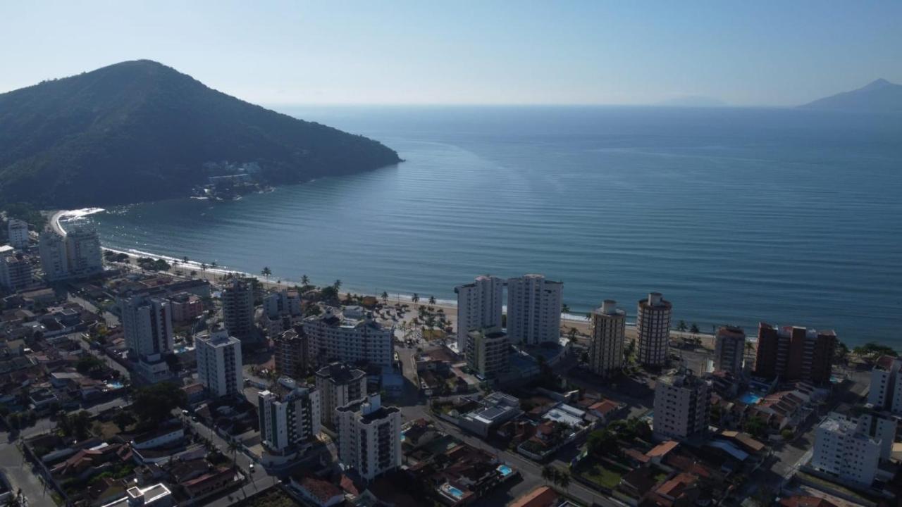 Apartamento com piscina na Martim de Sá Caraguatatuba Exterior foto