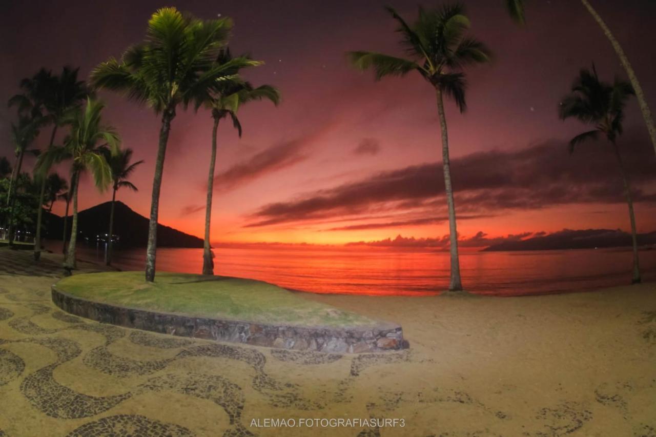 Apartamento com piscina na Martim de Sá Caraguatatuba Exterior foto